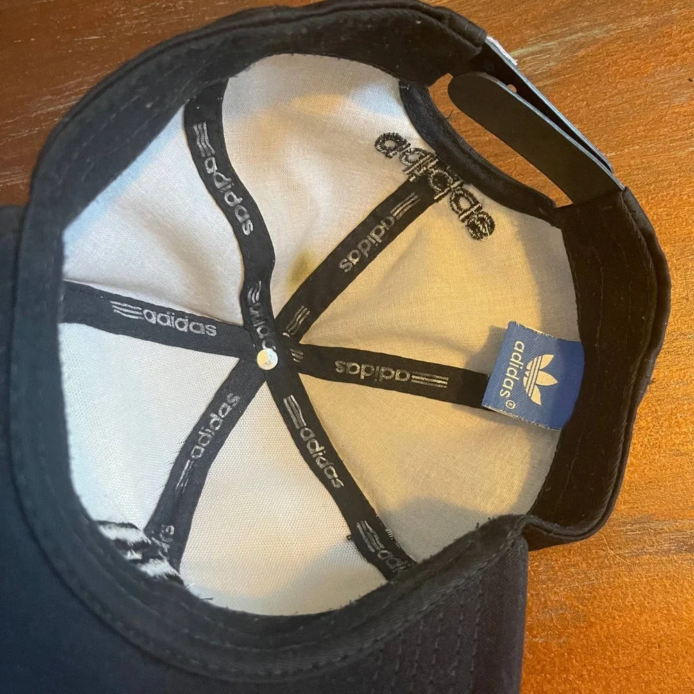 Adidas Embroidered Logo Unisex Snapback Black Hat